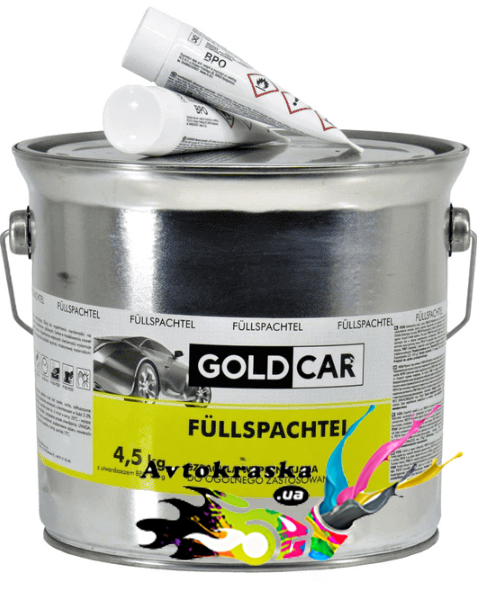 Універсальна шпаклівка Gold Car Full 4,5 кг - Універсальна шпаклівка цена!